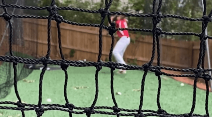 How to build a backyard batting cage